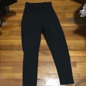 Pinstripe pants